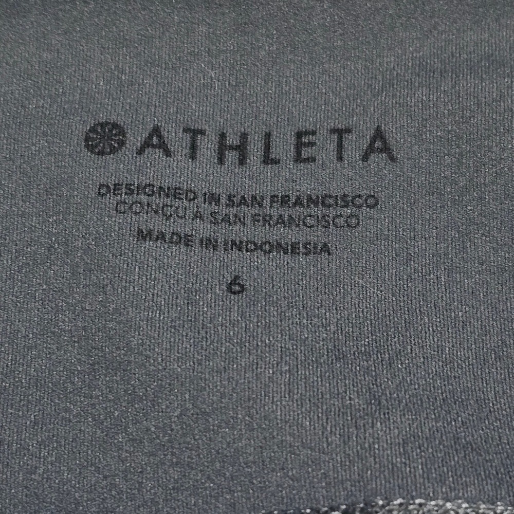 Athleta Endless Pants Straight Leg Womens Active Travel Trousers Grey Size 6 - Picture 2 of 10